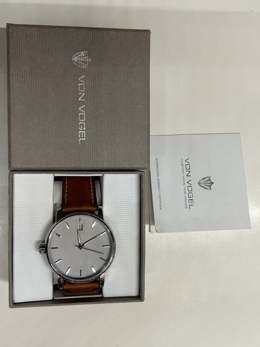 Zegarek modułowy Von Vogel duński custom jak nowy