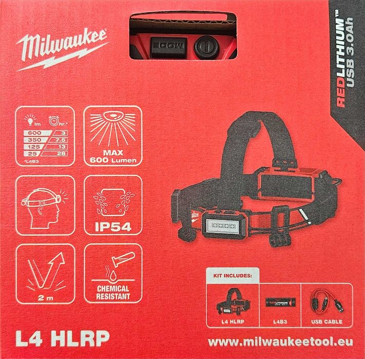 Milwaukee Latarka czołowa akumlatorowa NOWA!!!