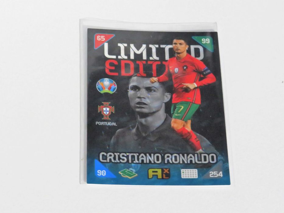 Cromo Cristiano Ronaldo Edição Limitada