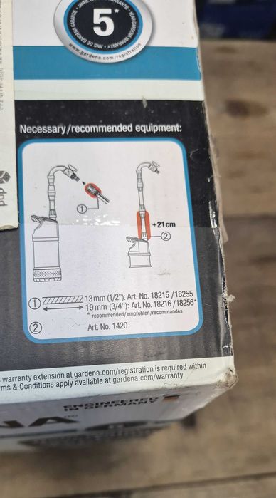 Pompa zanurzeniowa Gardena 4700/2 INOX nowa 1764-20