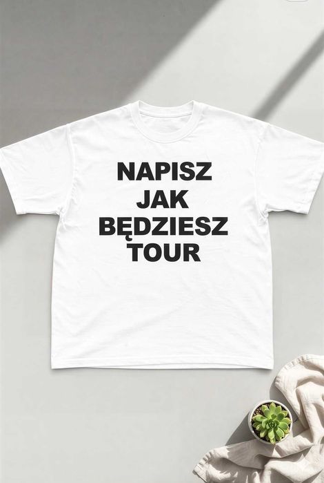 SOBEL NAPISZ JAK BĘDZIESZ Koszulka Koncertowa Nowa Dla Fanów Rozmiar S