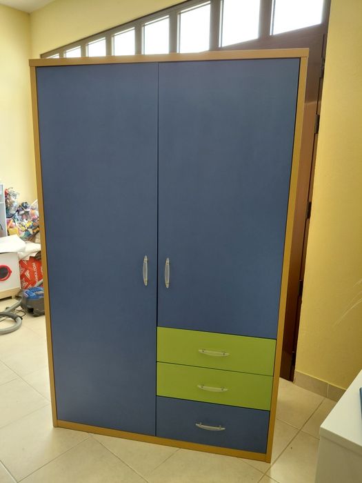 Roupeiro linha kids 2 portad