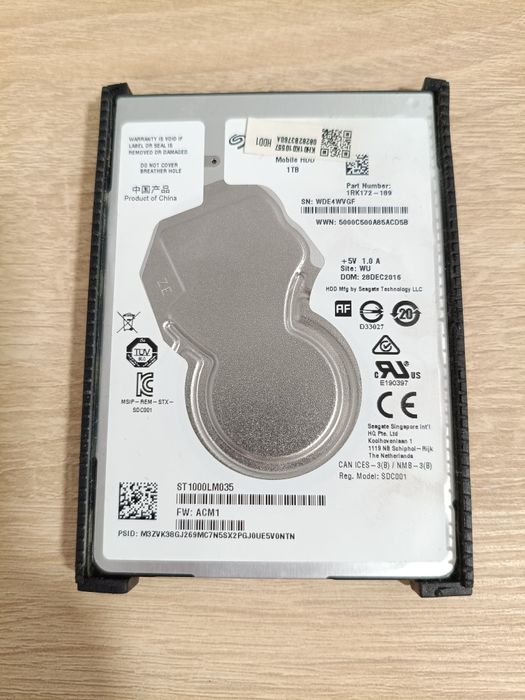 Dysk Seagate SATA III 2.5" 1TB
