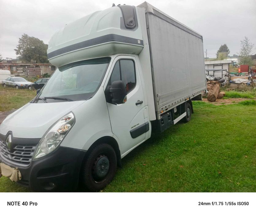 Obustronna firanka, podnoszony dach