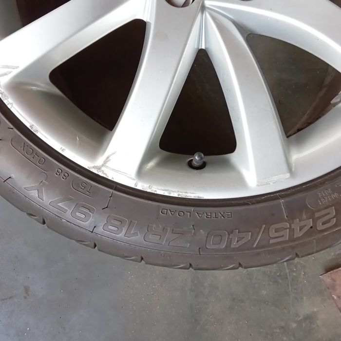 Koła aluminiowe do Audi 8x18 Et47 /8K0 601025BT