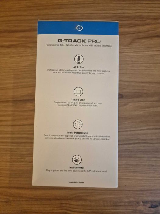 Samson G-track Pro microfone
