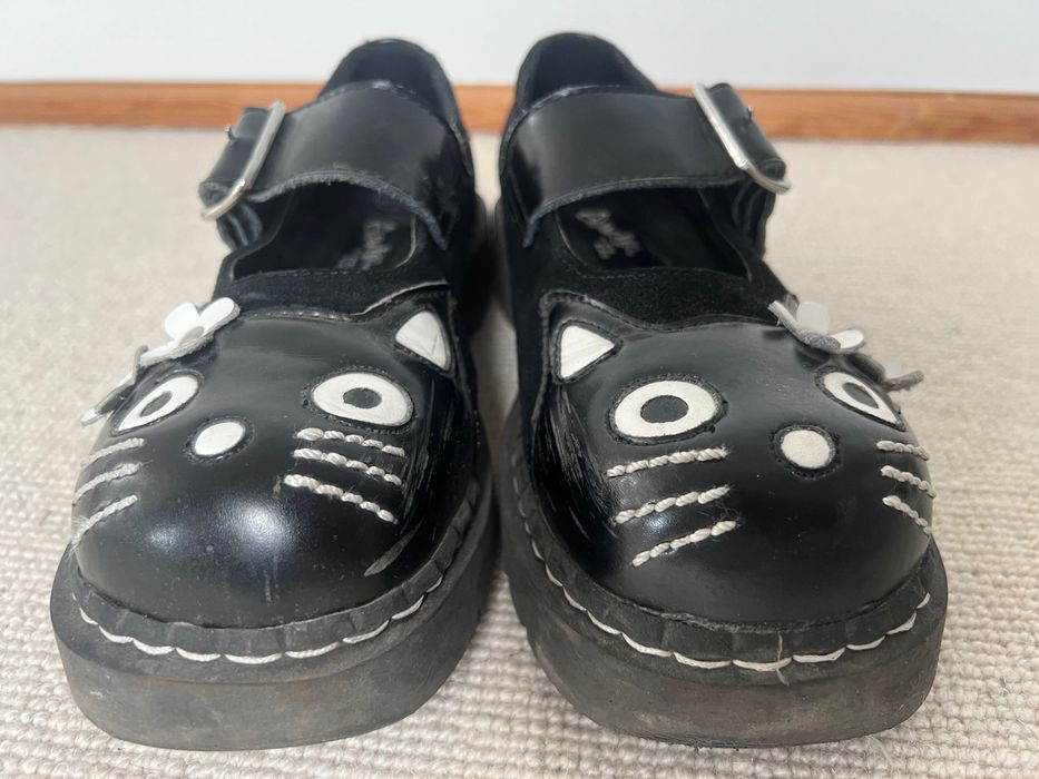 Buty TUK Anarchic Mary Jane glany koty