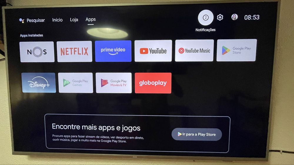 Tv 55” Smart Philips android
