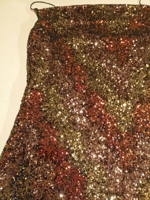Vestido abrilhantado, de marca Pull&Bear, tamanho L