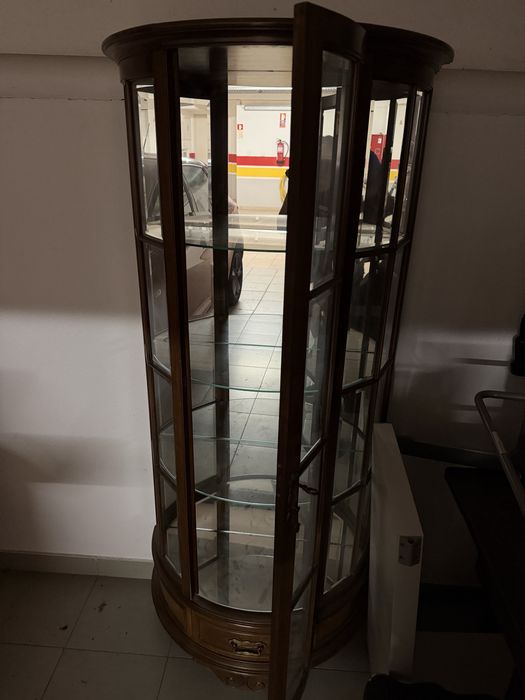 Movel vitrine com espelho