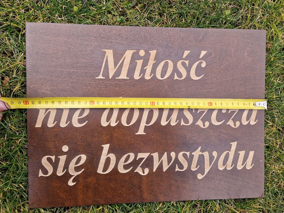 Tabliczki 40x30 Hymn 16 szt.stojaki