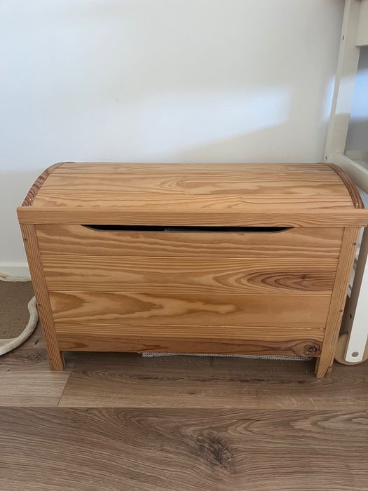 Baú madeira natural_Leroy Merlin