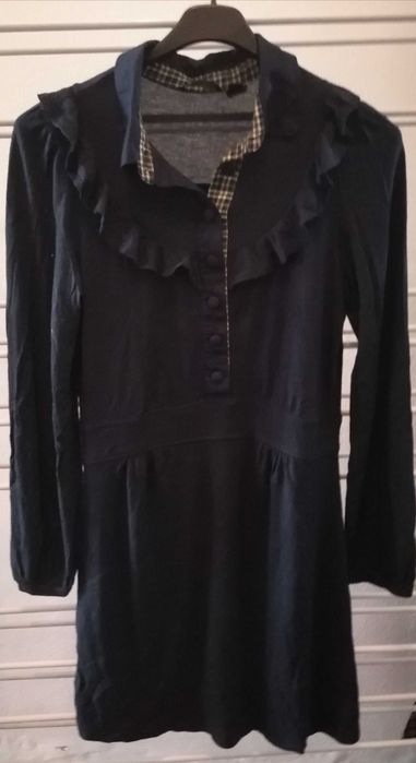 Vestido Azul escuro da Mango