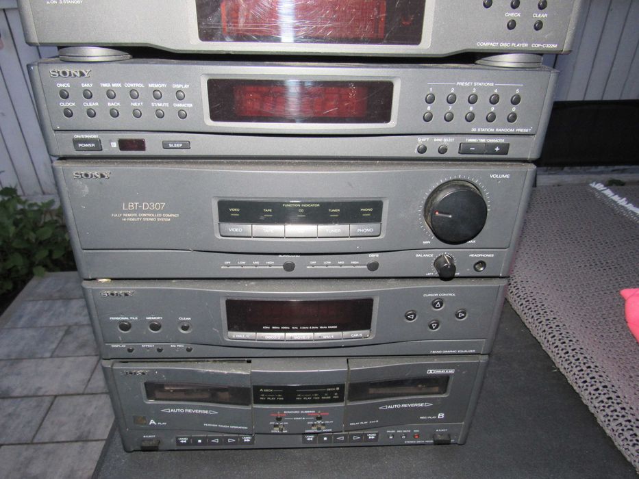 Wieża Sony LBT D307 + CD