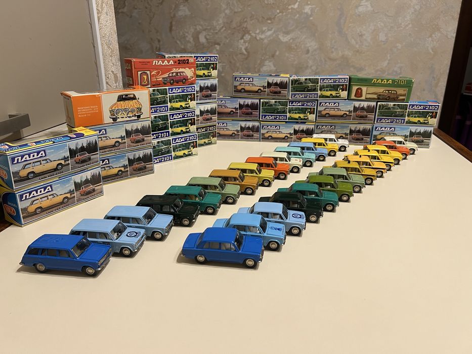 Модели авто СССР ВАЗ Масштаб 1/43