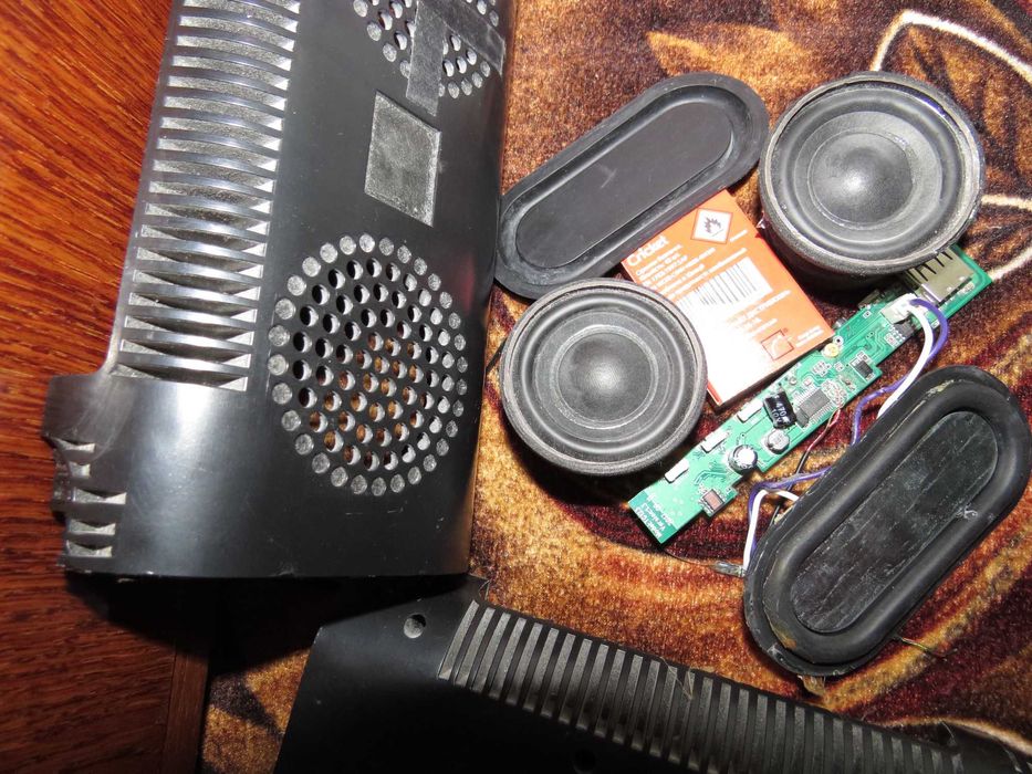 Bluetooth колонка T&G TG-123 (запчасти)