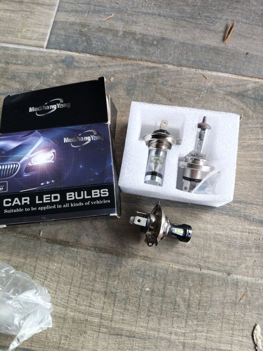 Lâmpadas led auto e moto