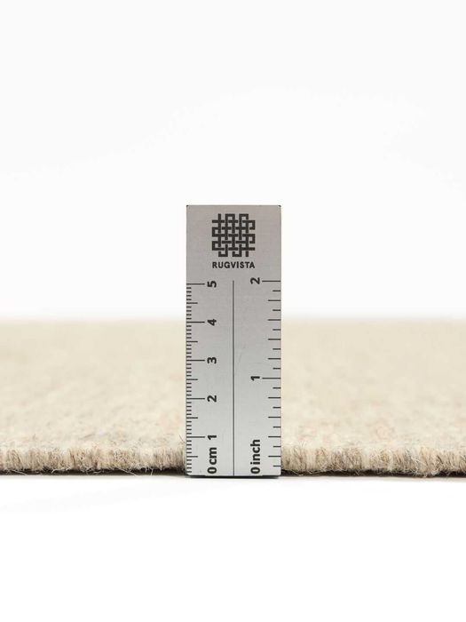 Tapete de corredor / passadeira lã bege 100x250 Rugvista - novo