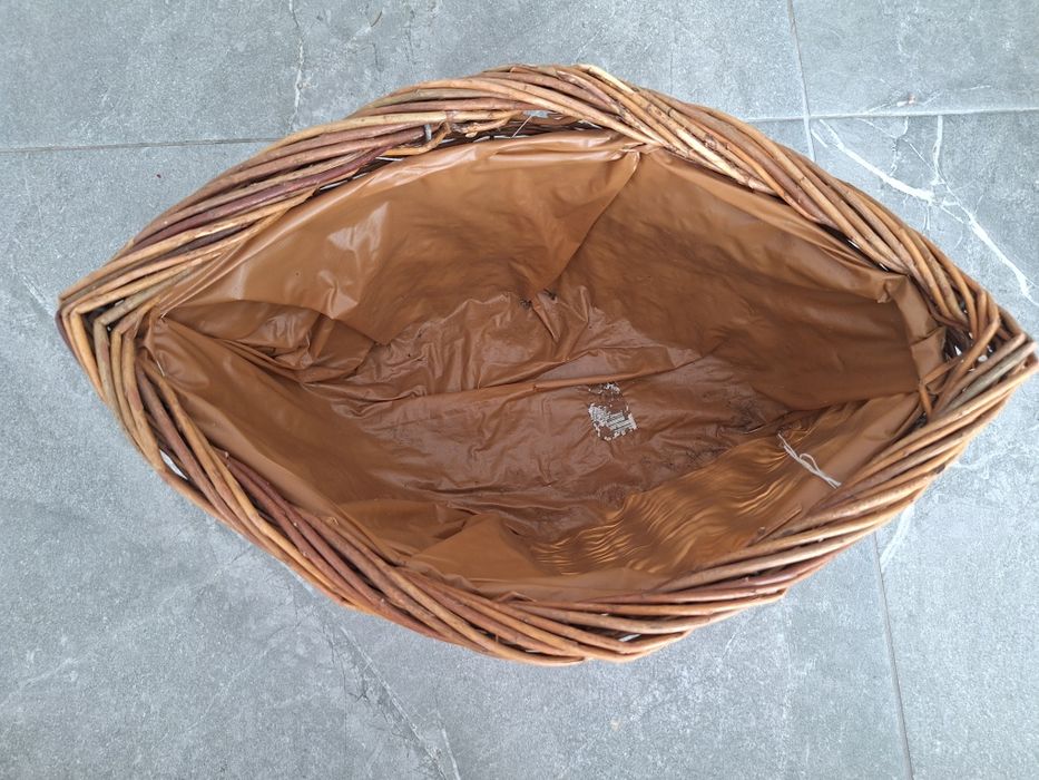 Kosz wiklinowy doniczka wiklinowa wiklina