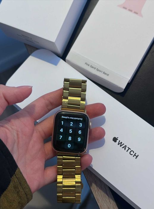 Apple Watch Series 5 40mm Gold Alu Pink оригінал