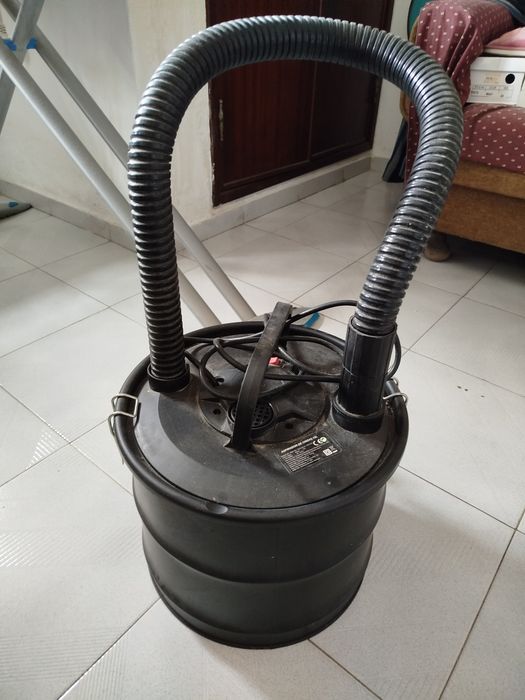 Aspirador de cinzas e saco pellets