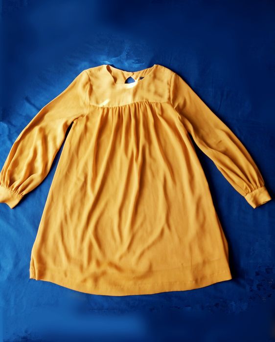 Сукня, плаття H&M гірчичного кольору