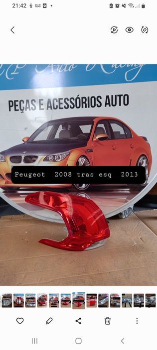 Farolim peugeot 2008