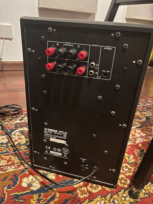 Aparelhagem - Amplificador + 2 Subwoofers / Coluna Graves