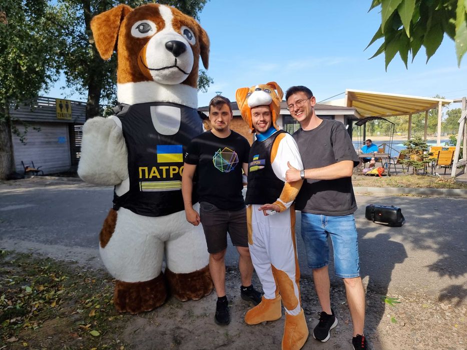 Оренда великого пневмокостюма Пса Патрона!