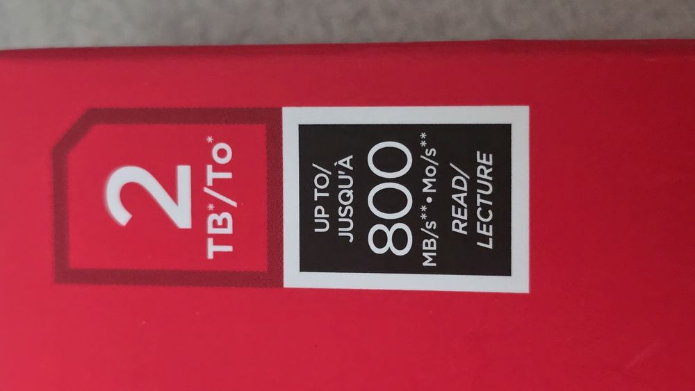 SSD Portátil Sandisk 2TB