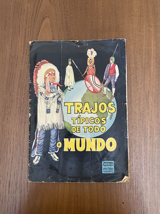 Trajos tipicos de todo o Mundo cromos colecão