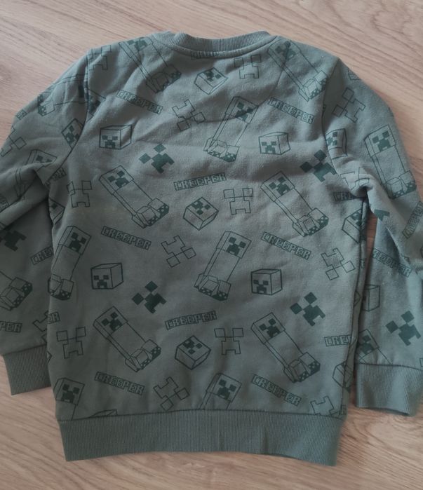 Bluza Minecraft Creeper 8-9 lat 134