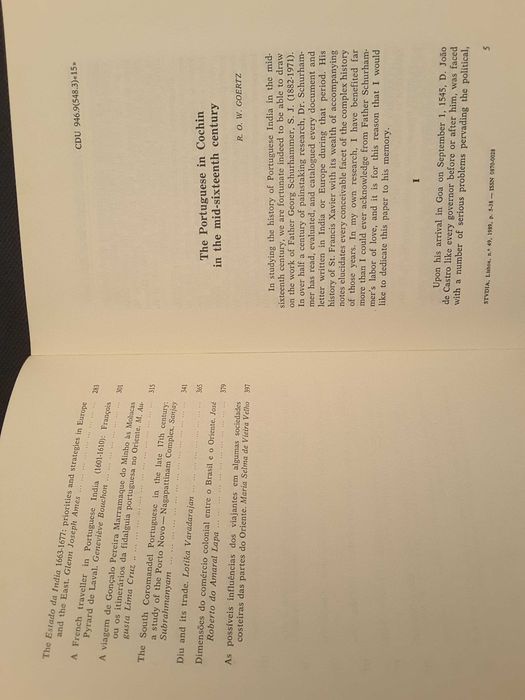 STVDIA. Moçâmedes-Capitães das Molucas-Moçambique-Estado da Índia