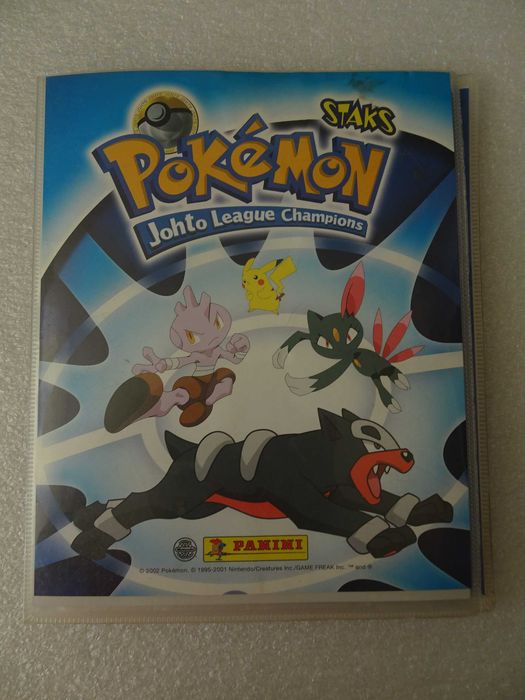 Caderneta Pokémon Staks (tem 95 staks)