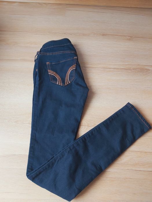 Spodnie jeansowe Slim Fit damskie młodzieżowe r. XS