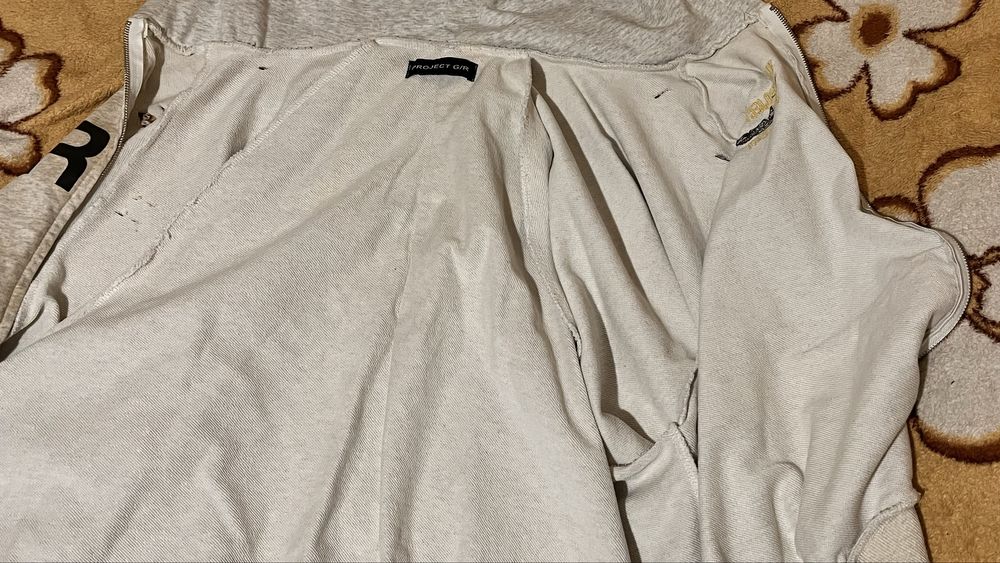 СРОЧНО (БЕЗ ПРЕДОПЛАТЫ) zip hoodie gr project army grailz project