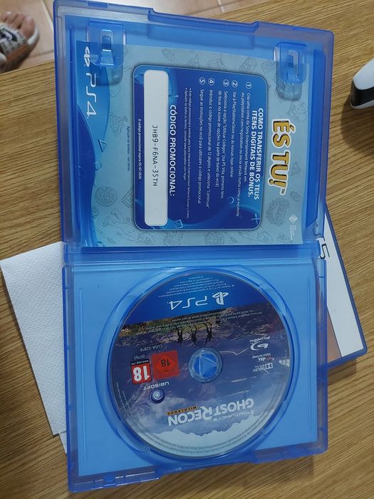 Jogo Ghost Recon para playstation 4
