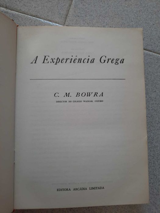 A Experiência Grega (portes grátis)
