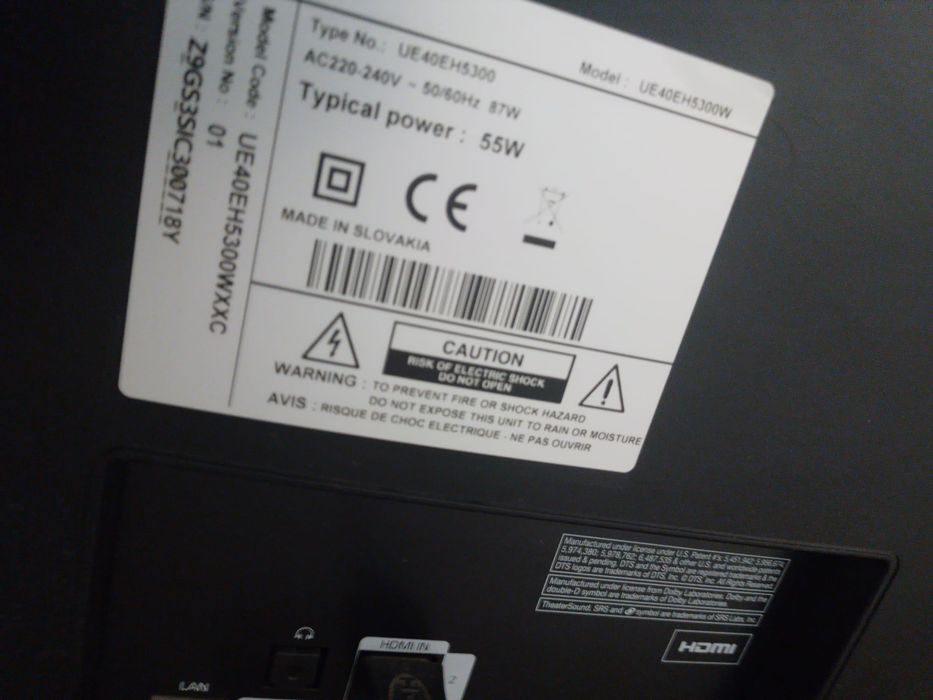 Televisão Samsung
