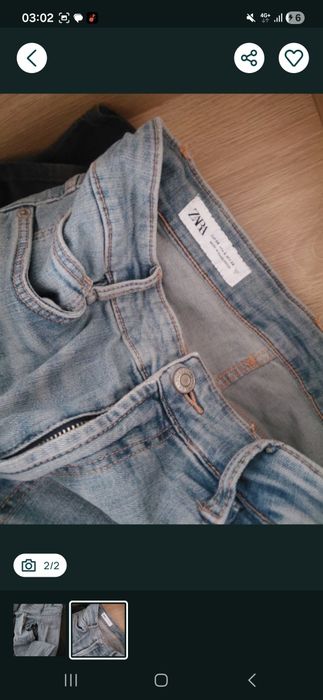 Джинси Zara h&m зелені та флісові