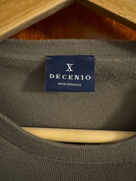 Camisola, Sweater, Decenio, Caqui, Novo