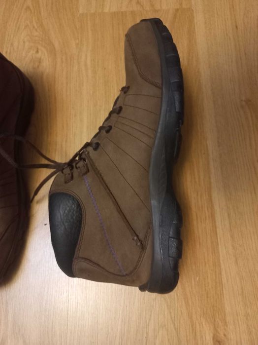 Мужские новые кожаные демисезонные ботинки Clarks 44 p.