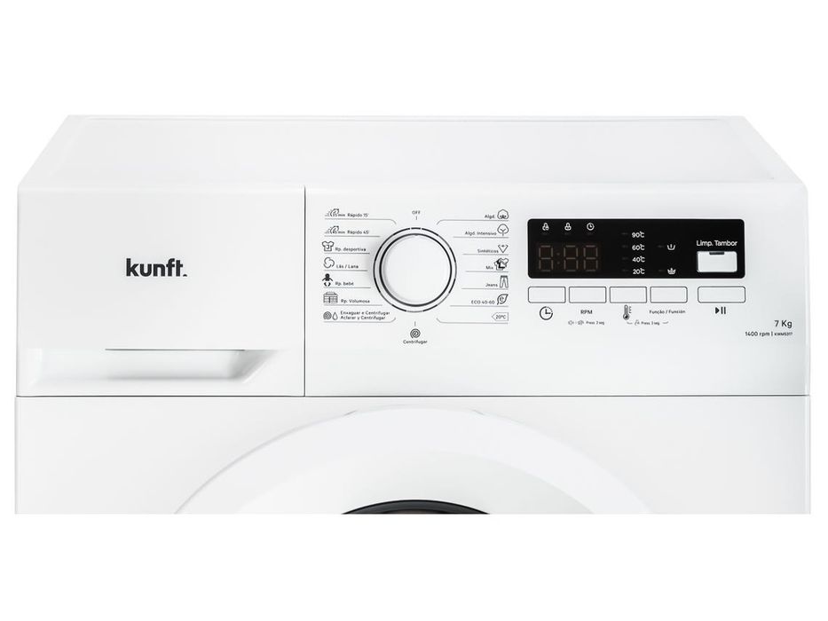 Máquina de lavar roupa Kunft 7kg - Nova c/garantia