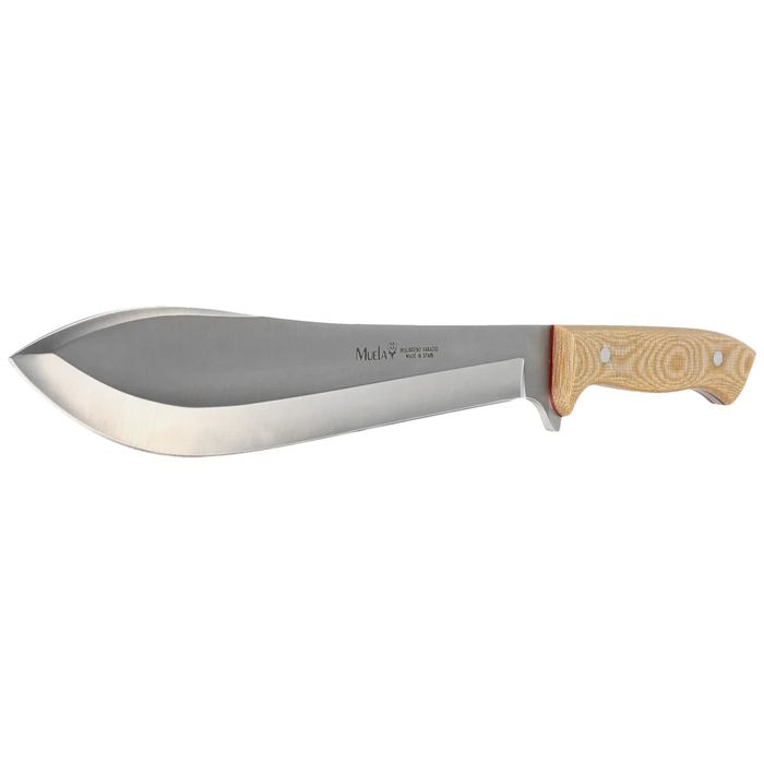 Maczeta Muela Machete-D Desert Canvas Micarta, Satin X50CrMoV15