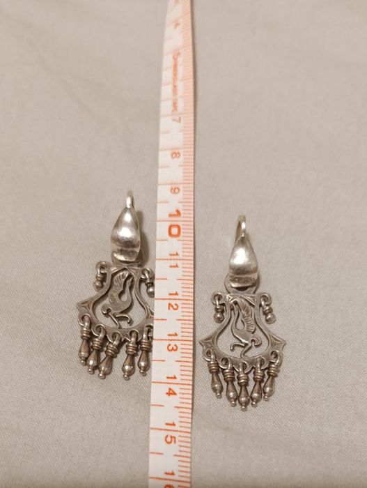 Серьги серебро 925 проба