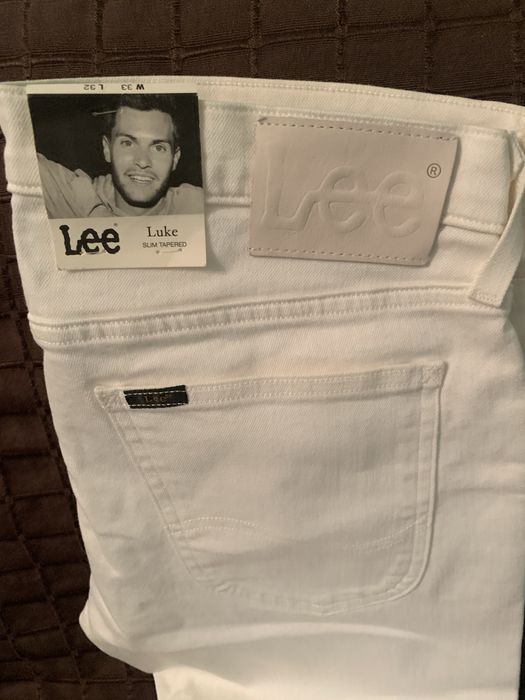 Джинсы Lee размер 33 белые