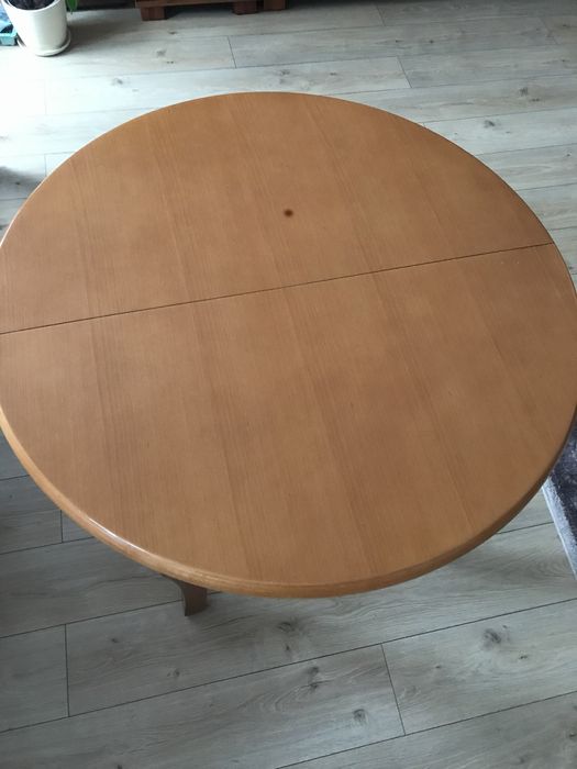 Stół owalny, rozkładany  100 cm