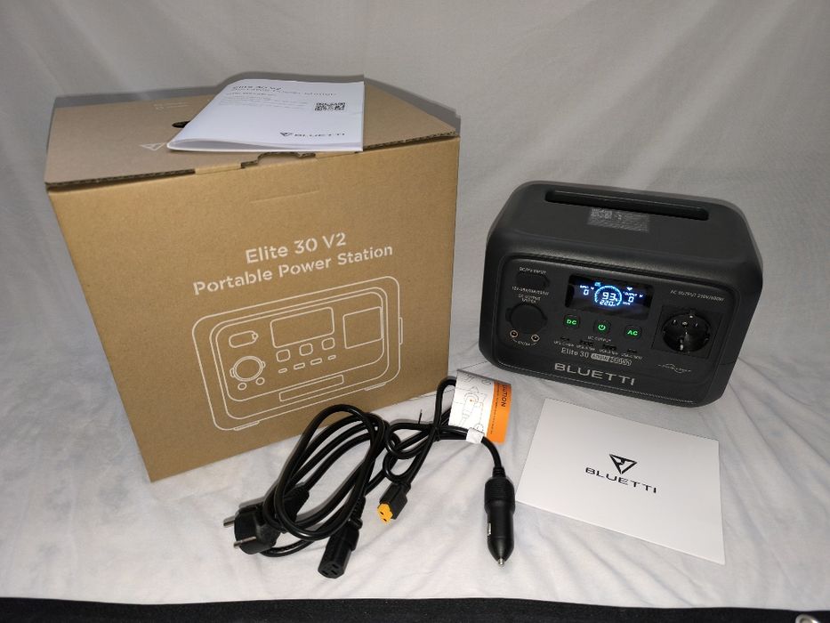 Зарядна станція 600W/288Wh BLUETTI Elite 30 V2 +1500W