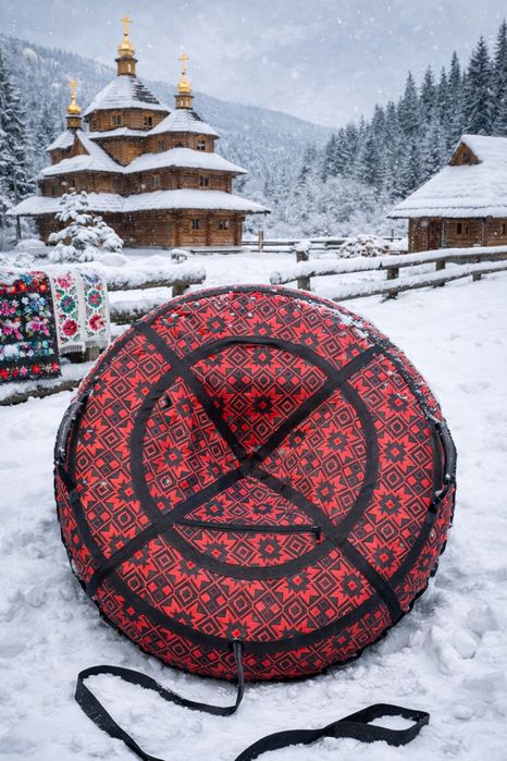 Тюбінг для дітей та дорослих Міцний З камерою Для снігу зима/води літо