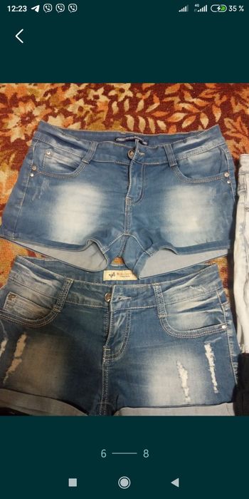 . Шорты джинсовые женские. .